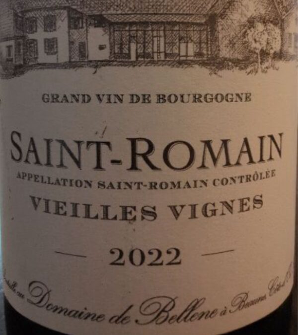 Saint-Romain Vieilles Vignes wine label